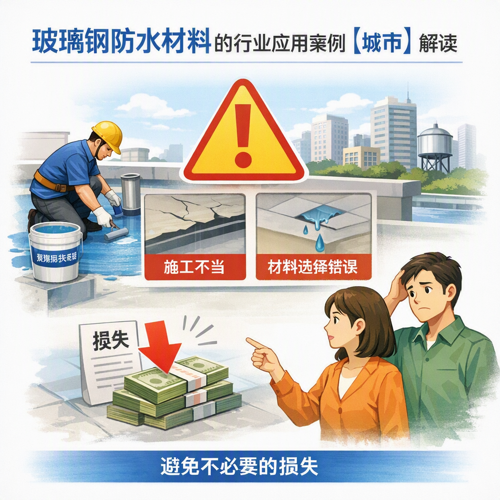 玻璃钢防水材料的行业应用案例,胡杨河解读