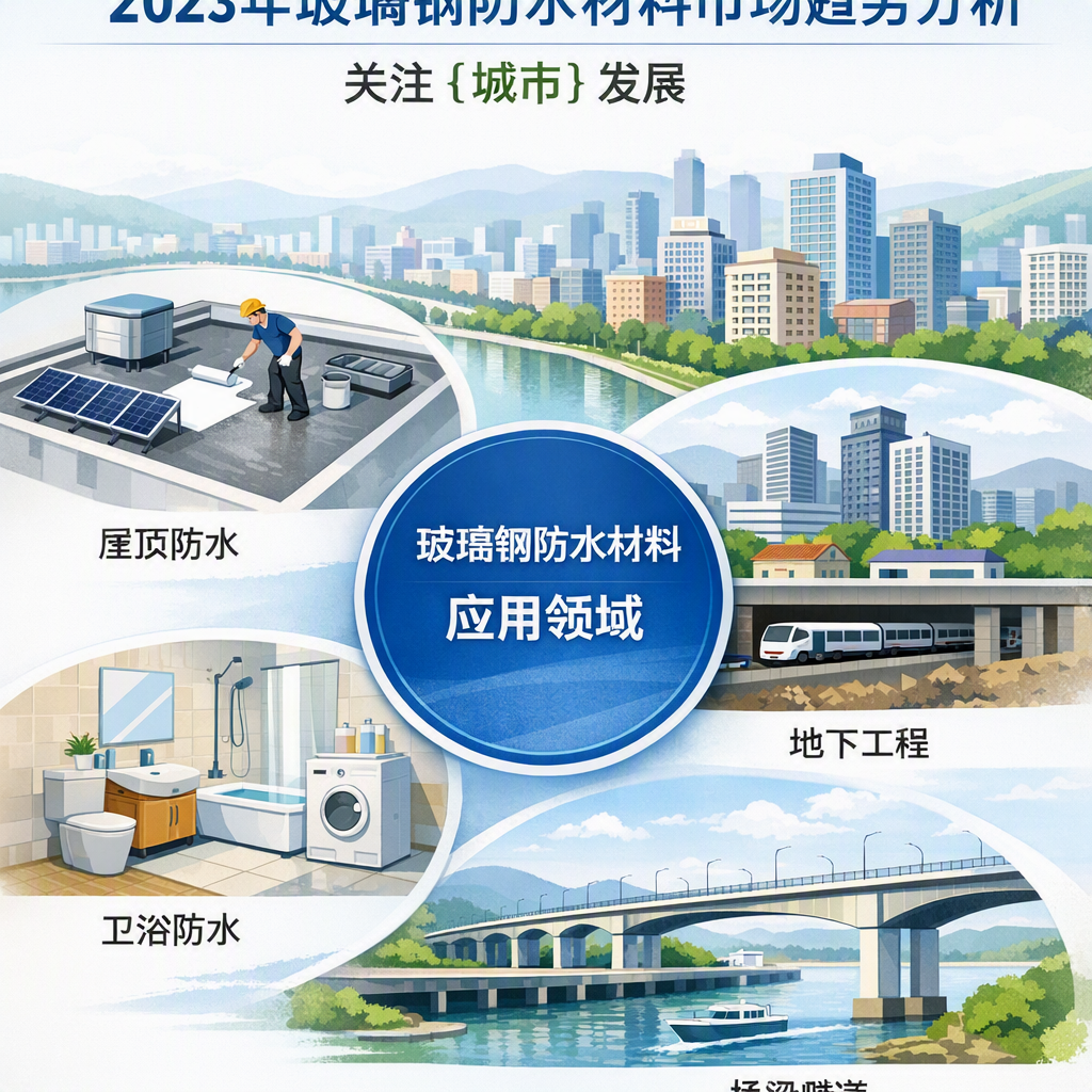 2023年玻璃钢防水材料市场趋势分析,关注 胡杨河 发展