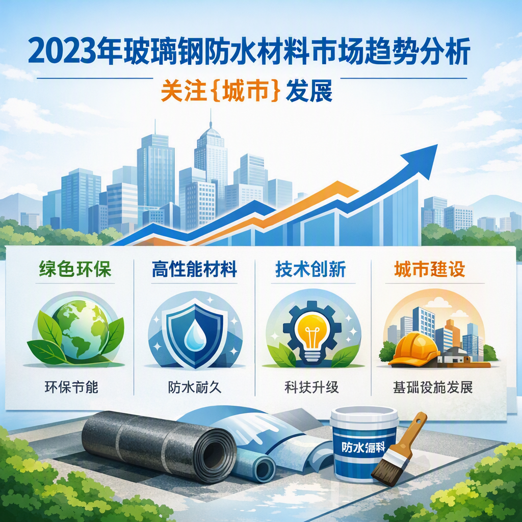 2023年玻璃钢防水材料市场趋势分析,关注 胡杨河 发展