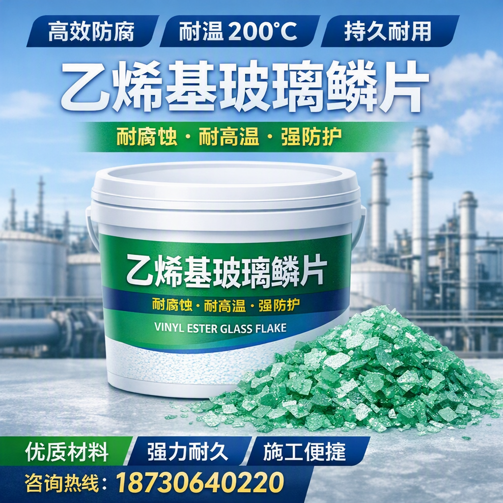 乙烯基玻璃鳞片的优势与应用领域解析,适合在 胡杨河 的企业使用