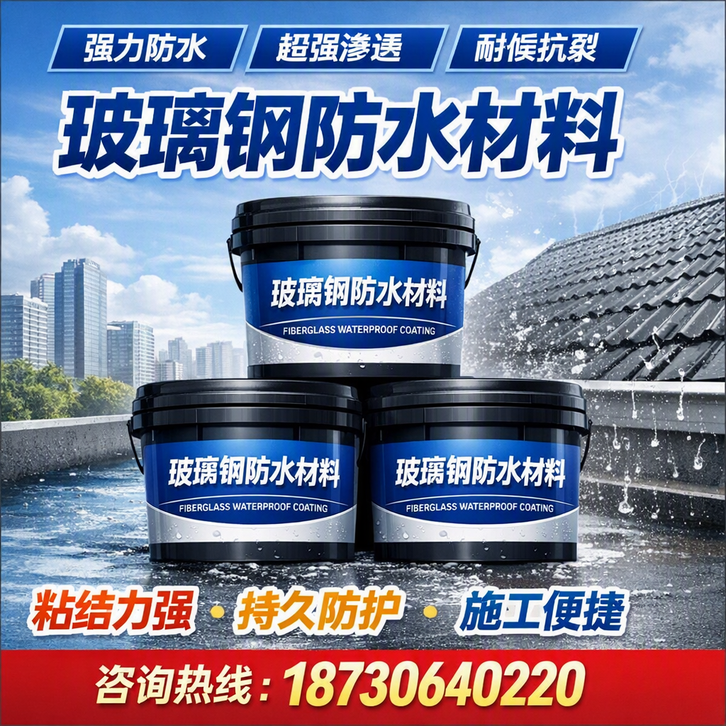 了解玻璃钢防水材料的市场趋势，胡杨河 企业不可不知